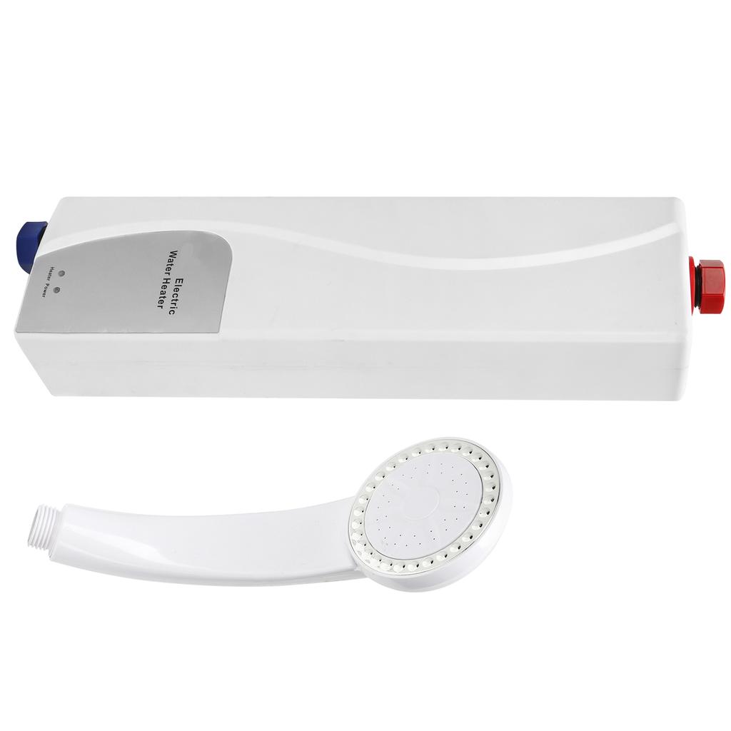 3000W Electric Tankless Instant Water Heater Shower Head Hose Kit Bathroom Supply