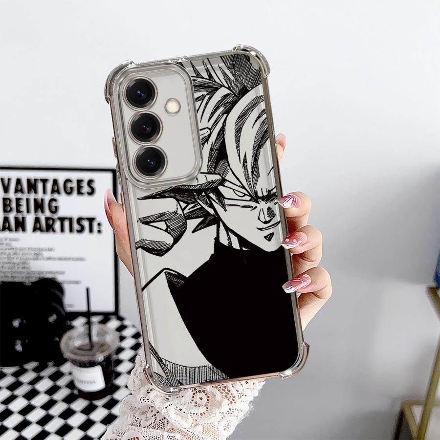 

Soft Cover Case for Samsung Galaxy A73 A06 A52 A04 A04e A03 Core A05s A53 A02 A02s A54 A52s A05 A51 A55 Evil Dragon Ball Goku Galaxy A02s