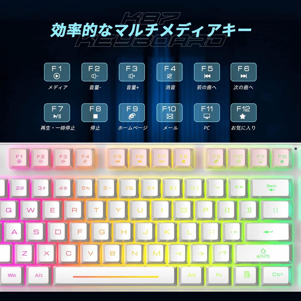 ZIYOU LANG Wireless Gaming Keyboard and Mouse Set for USB Dual LED Full Key 3800mAh Rechargeable 2400 DPI Ergonomic Compatible with Windows MACOS and