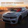 Front Windshield Sun Shade Fit For Dodge Charger Challenger Durango Journey Universal Fit To All Dodge Cars Foldable Sun Visor Protector  Fit Dodge