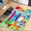 Tappeto Stampato Personalizzato con Name Numberblocks, per Sedia da Ufficio Soggiorno Camera da Letto Cucina Decorazioni Regali.