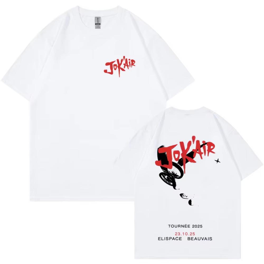 

Rapper Jok air Melvin De Paris Graphic Harajuku T-shirt Men s Women Aesthetic Hip Hop Music Short Sleeve T-shirt Casual T Shirts 2XL
