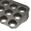 12 Mini Round Baking Cheese Cake Cupcake Tray Non Stick Muffin Tin Pan Mould