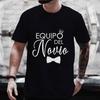 Spanish Bachelor Stag Party T Shirt Boyfriend Single Farewell Tees Best Man Groomsman Tops Team Groom Wedding Evg T-shirts