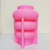Silicone Vase Molds,Circles Epoxy Resin Casting Molds for DIY Crafts Vase,Home Decors Dry Flowers Holder Bottle Mold