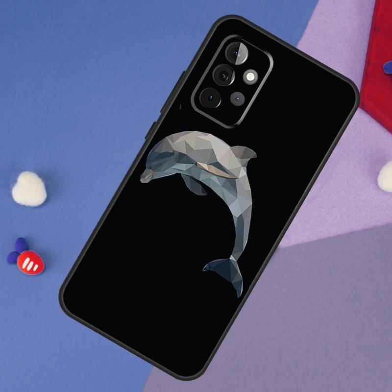 Dolphin Case For Samsung Galaxy A15 A54 A34 A14 A13 A53 A16 A26 A36 A56 A12 A22 A32 A52 A06 A35 A55