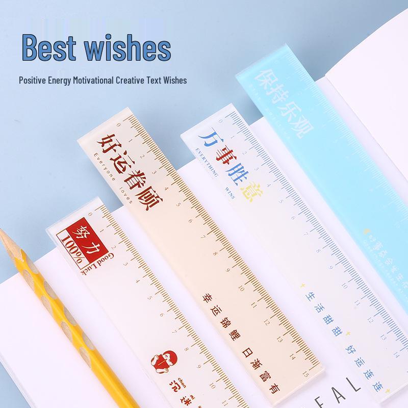 15cm Acrylic Straight Ruler for Students - Perfect for Drawing and Measuring