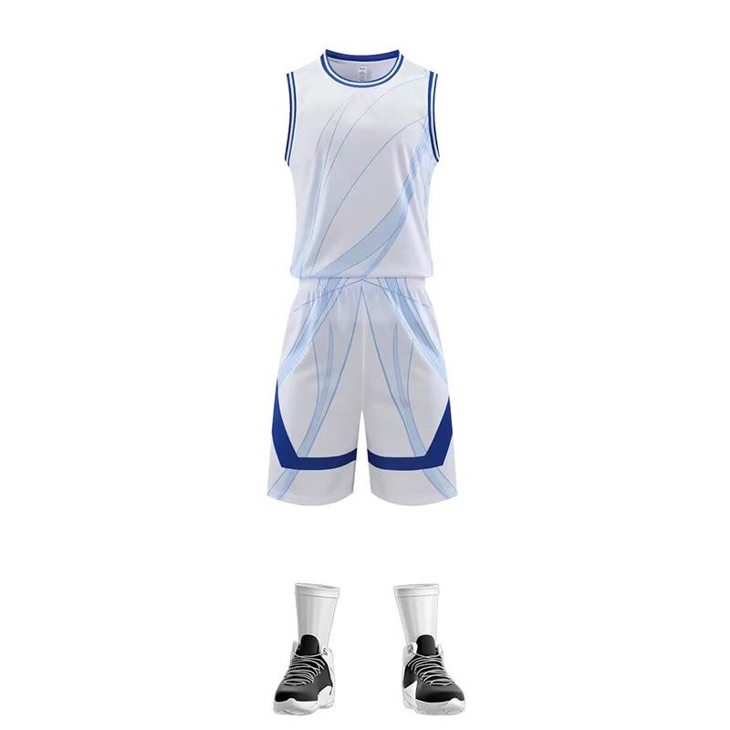 Men's Quick-Dry Breathable Basketball Team Uniform Set