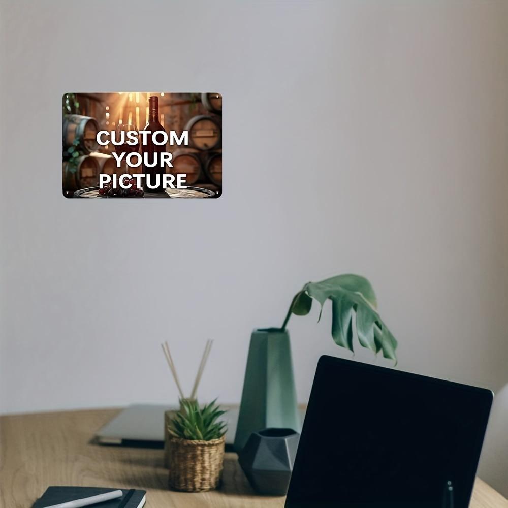 personalized vintage metal sign custom photo wall art 20x30cm(7.8x11.8inch)