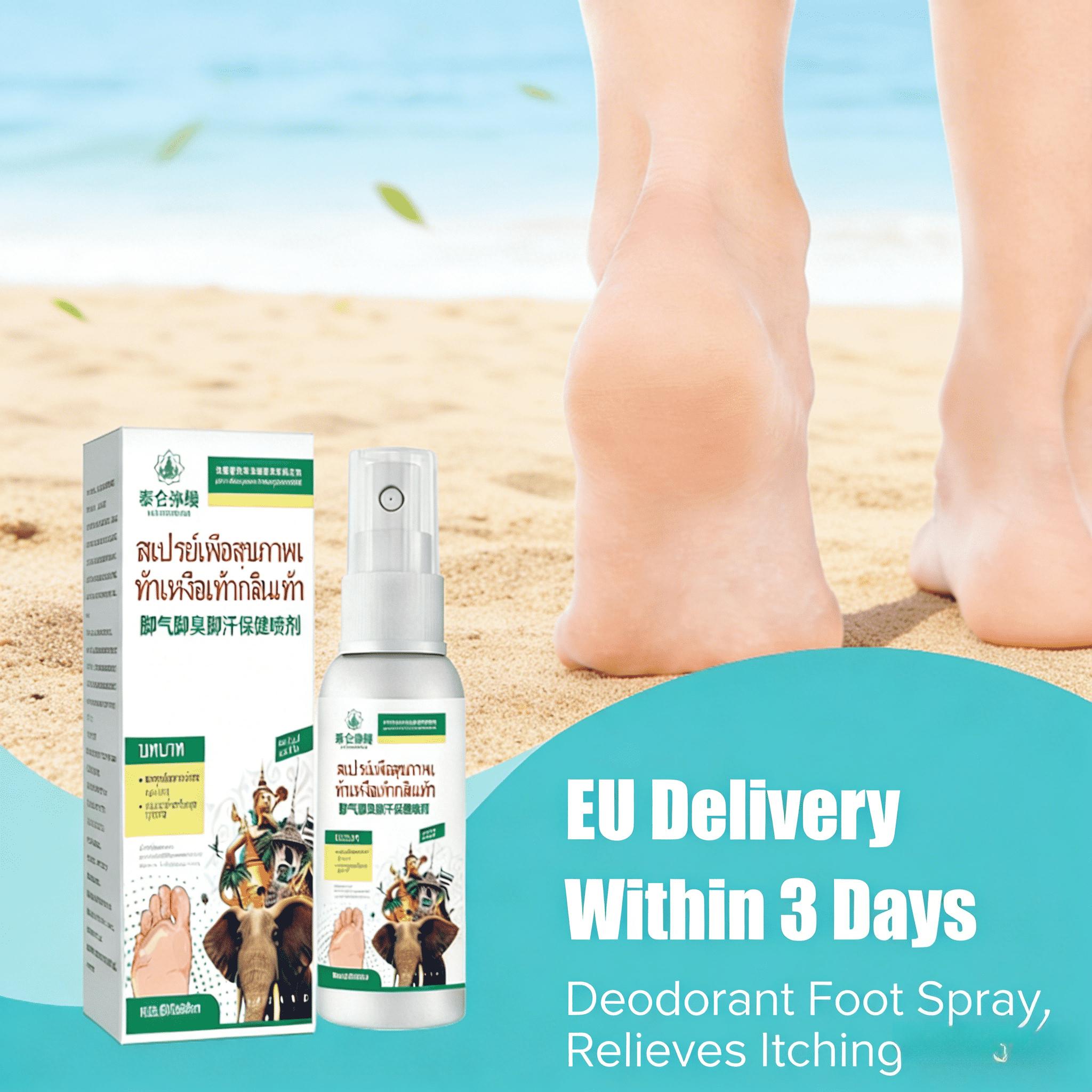 Antifungal Foot Care Spray – Soothes Beriberi, Removes Dead Skin & Provides Long-Lasting Freshness