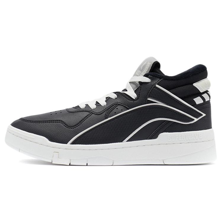 

Li Ning Wave SUPERWAVE Mid Textile, Synthetic Leather Slip Resistant Abrasion Resistant Mid top AGCR233-7 39
