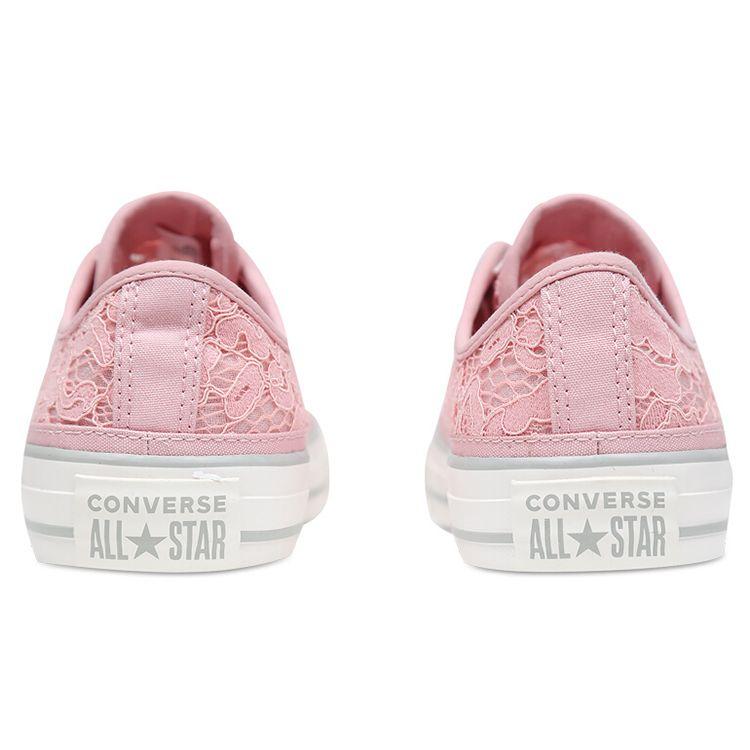 Converse Chuck Taylor II All Star Retro Trendy Comfortable Low Top Canvas Shoes Women Sneakers Peach-Pink 561353C