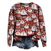 Christmas Women Jumper Loose Blouse Ladies Sweatshirts Xmas Long Sleeve Tops UK