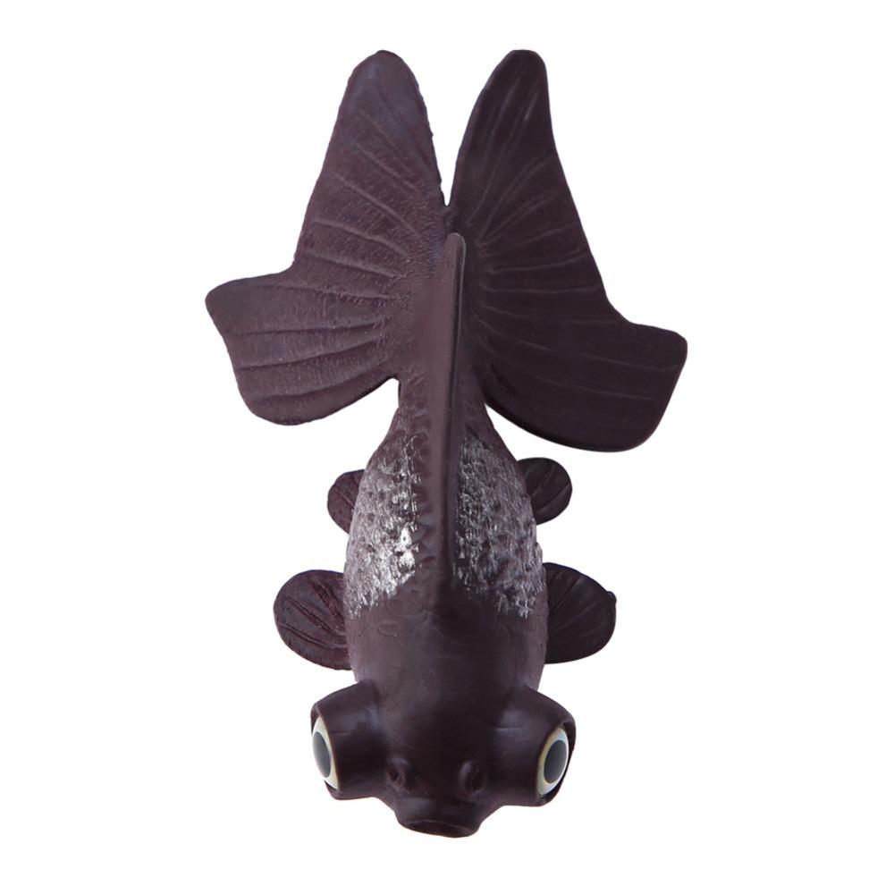 

Коричнева прикраса для акваріума Синя акваріумна декорація Штучна маленька рибка Декор з підробленою рибкою Рибка в акваріумі Brown Goldfish