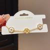 Floral Hand Chain With Gold Plating For Women Fashion Accessory Summer