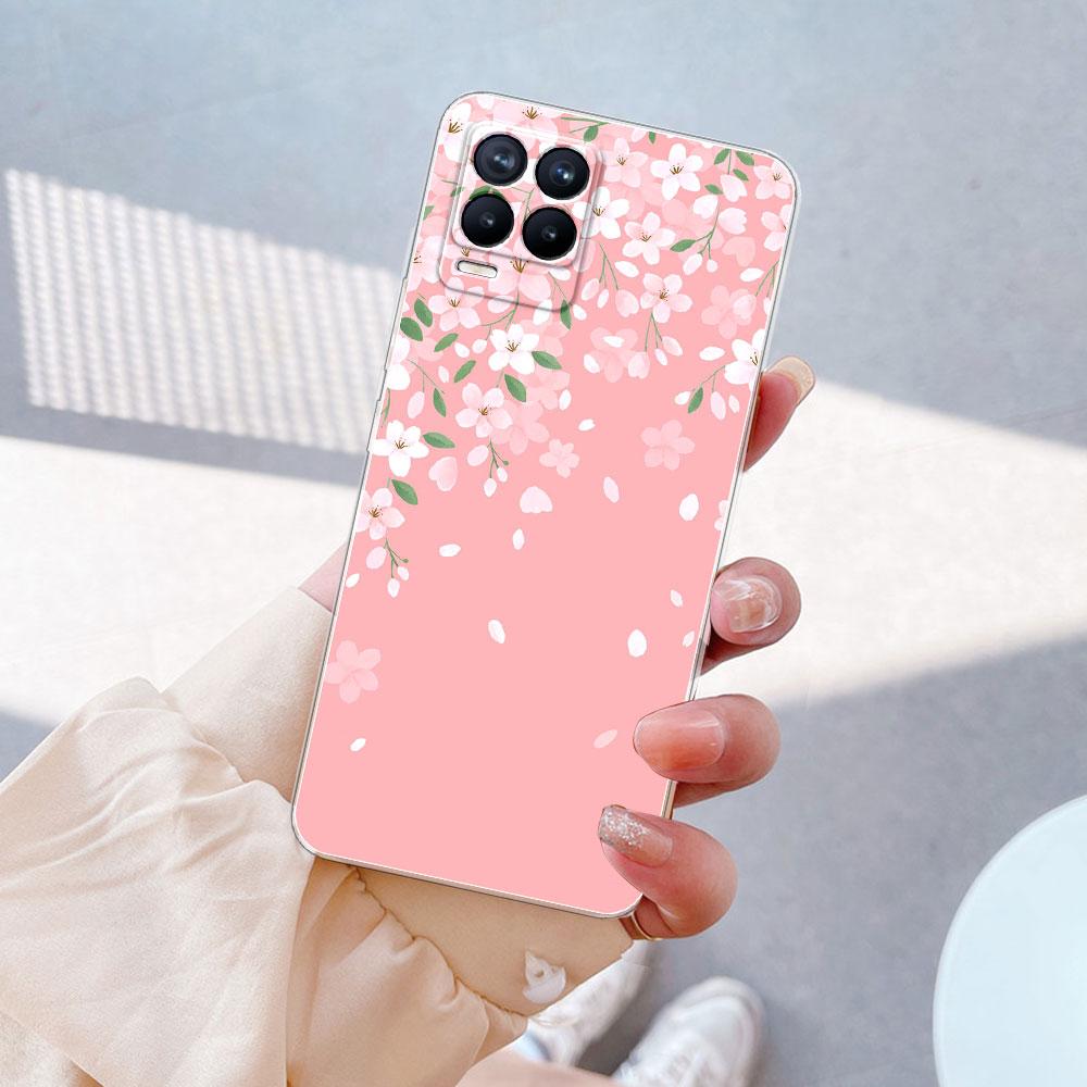 For Realme 8 Case Clear Soft Silicone Protective Phone Cover For Realme 8 Pro Cases Coque For OPPO Realme 8 8 Pro Bumper Fundas
