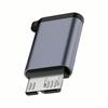USB C 3.0 Micro B samec na USB C samice adaptér pro Samsung S5 externí pevný disk box notebook Type-C na Micro B konektor