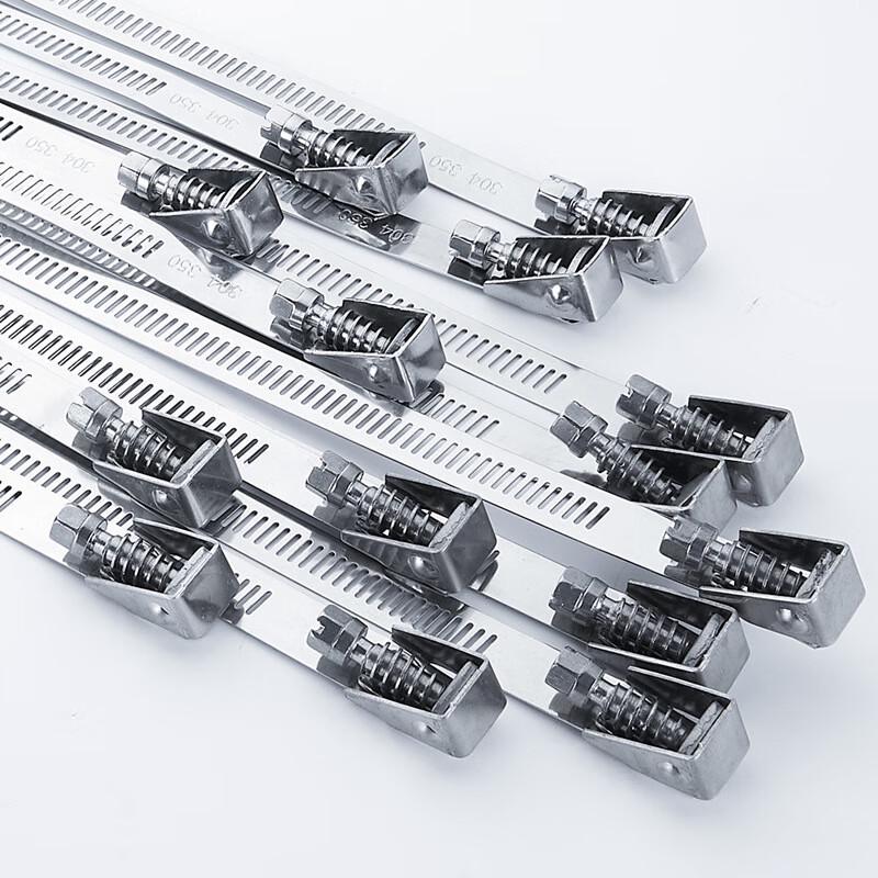 GUYIN 304 Stainless Steel Quick Release Hose Clamps (10-Pack)