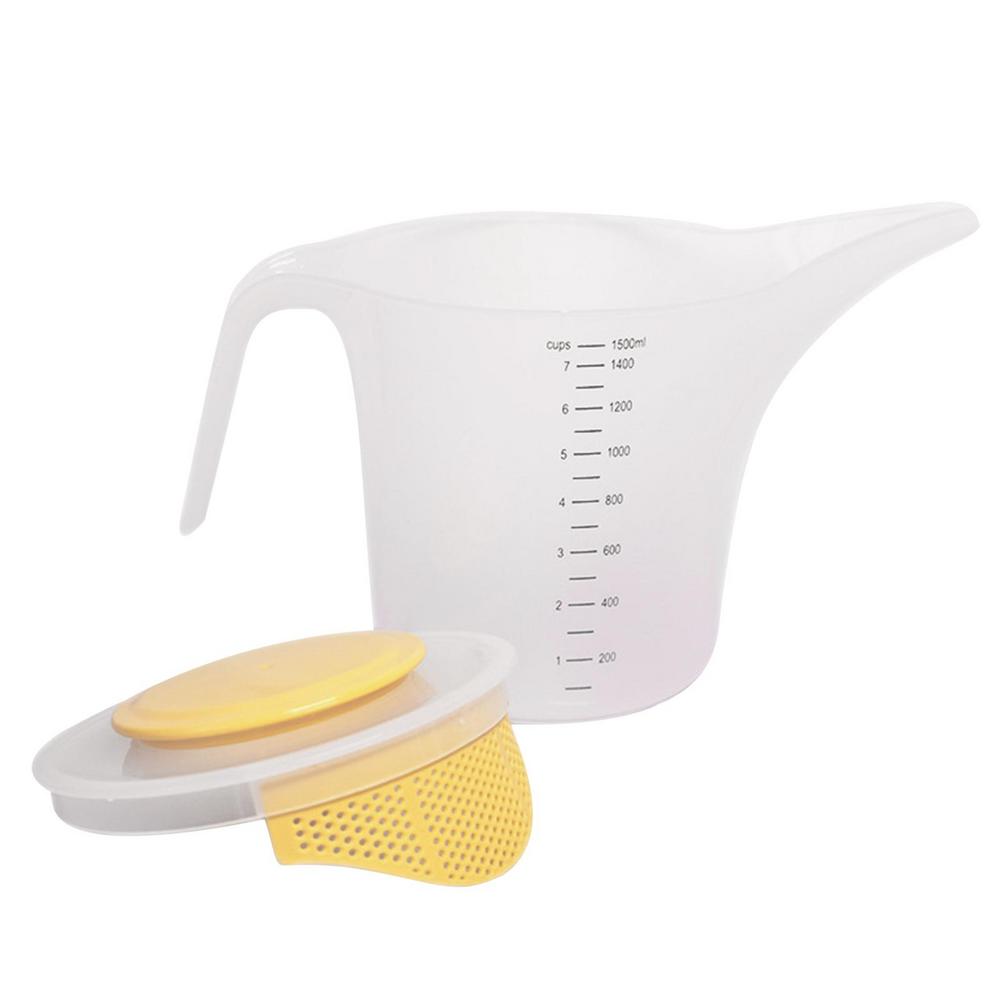 1500ml Kitchen Baking Mixing Cup Liquid Measure Container Baking Tools Froth Filtering Measuring Cup Pastry Making Kitchen Tool