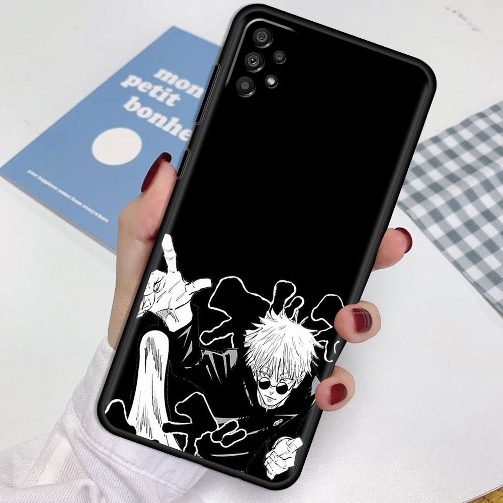 Case For Samsung Galaxy A52 A12 A51 A32 A21s A71 A53 A13 A32 A72 A31 A33 A22 A03 A41 Phone Cover Cute Jujutsu Kaisen