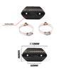 Motorcycle Exhaust Muffler Carbon Fiber Protector Escape Heat Shield Cover Guard Anti-scalding Cover For Z900 Pit Bike Vintage