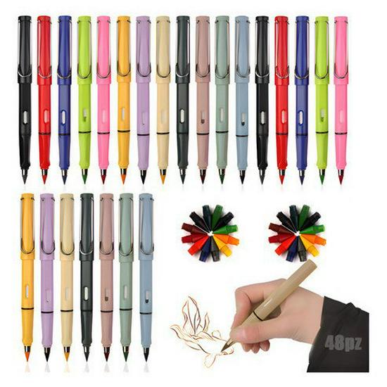 Eternal Black Tech Pencil: No Sharpening, No Ink, Unbreakable Lead, Perfect Student Writing Tool