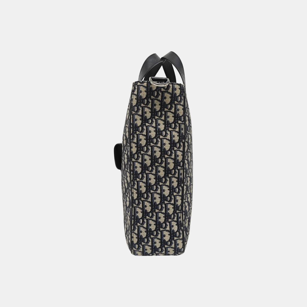 [Pre-Owned] Saddle Bag With Embroidered Monogram - Very Good #G62736
