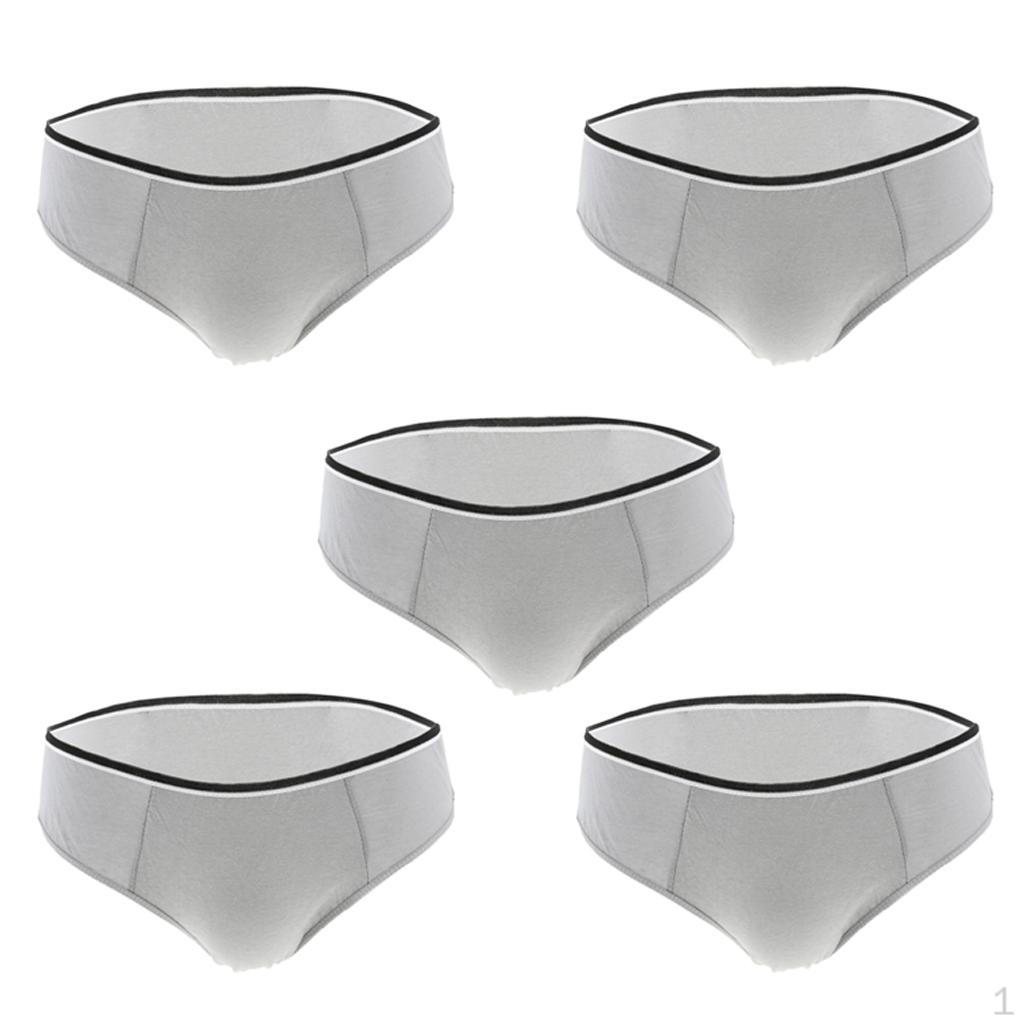 

5 одноразовых трусиков для современности XXL серый