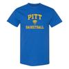Pittsburgh Arch Logo Basketball T-Shirt - Royal