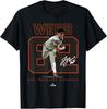Number and Portrait Logan Webb San Francisco MLBPA T-Shirt