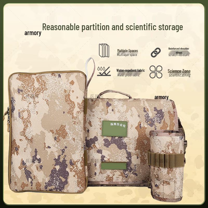 Tactical Camouflage Large Capacity Messenger Bag