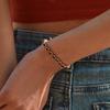 Gold Plated Emerald Green Oval CZ Tennis Bracelet
