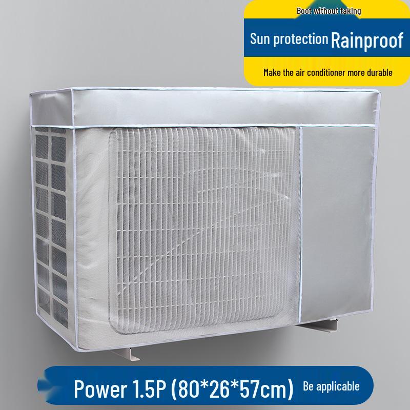 Rain & Sunproof Outdoor AC Unit Dust Cover for Haier/Midea/Gree