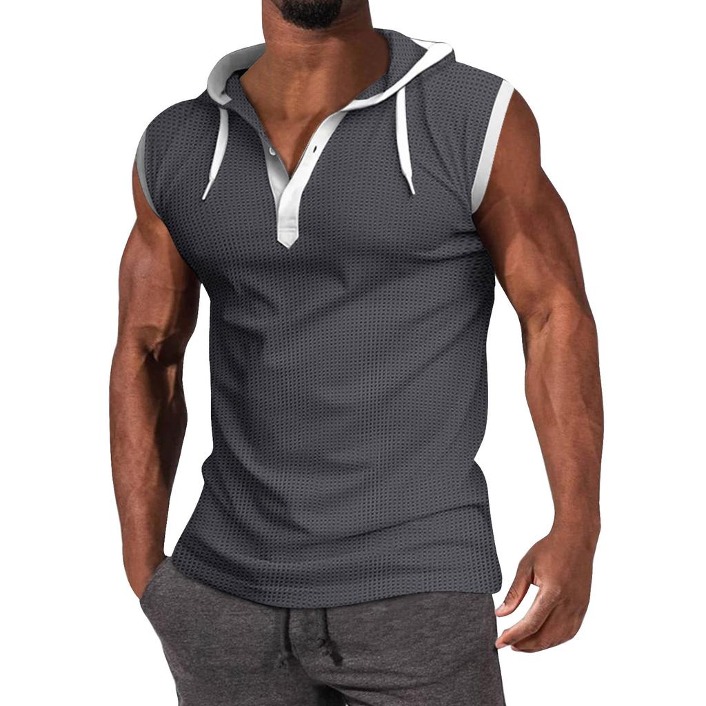 Mens Summer Surf Beach Tank Top Large Size Casual Breathable Sleeveless Top Loose Print Tank Top Man Shirt
