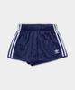 Pinstripe Satin Shorts - Dark Blue / Kc4235