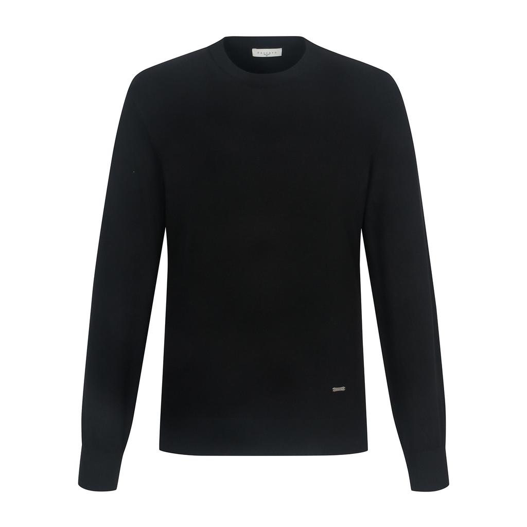 FERRAROMILANO Basic Round Knit Black (Am0Erd30139)