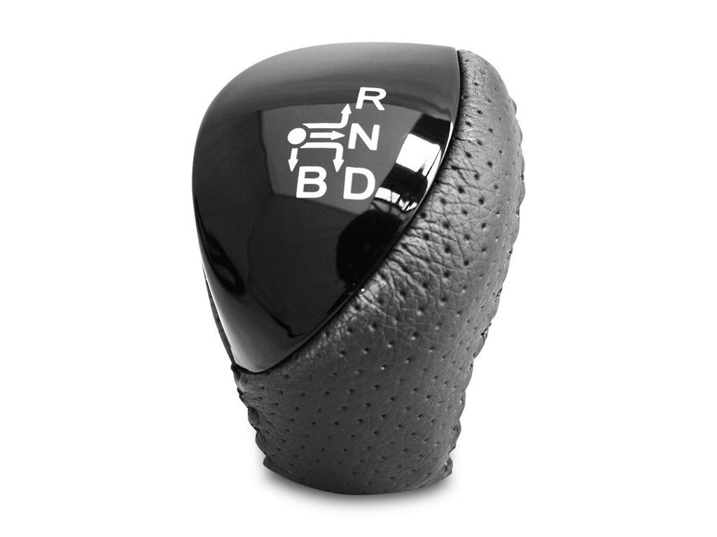 Gun Grip Steering Shift Knob Compatible with Toyota Prius Alpha 40 Series Piano Black TRISTAR'S (ZVW40W, ZVW41W),