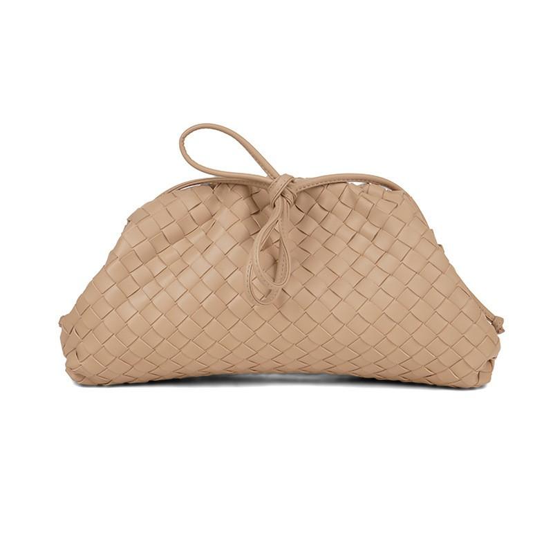 Large Handwoven Cloud Shape Tote Bag
