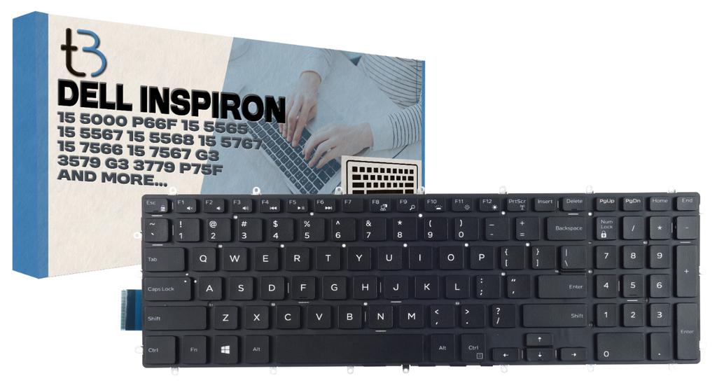 Dell Inspiron 15 5000 P66F 5570 5565 7567 G3 3579 LED Keyboard
