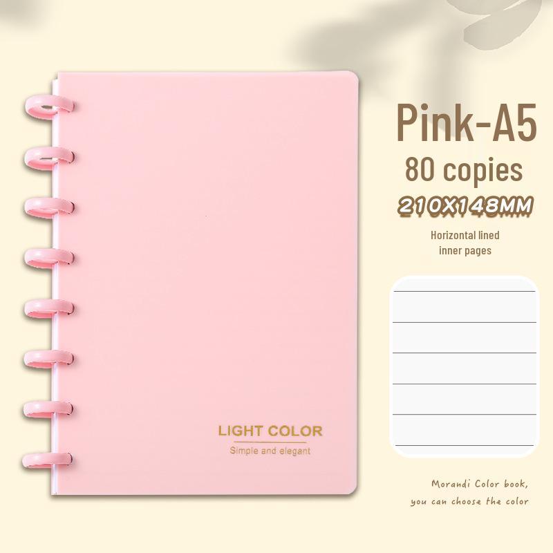 Cross-Border Exclusive 2026 Mushroom Button A5 Loose-Leaf Planner