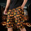 Men's Halloween Cargo Shorts Multi-Pocket Drawstring Casual Workout Shorts