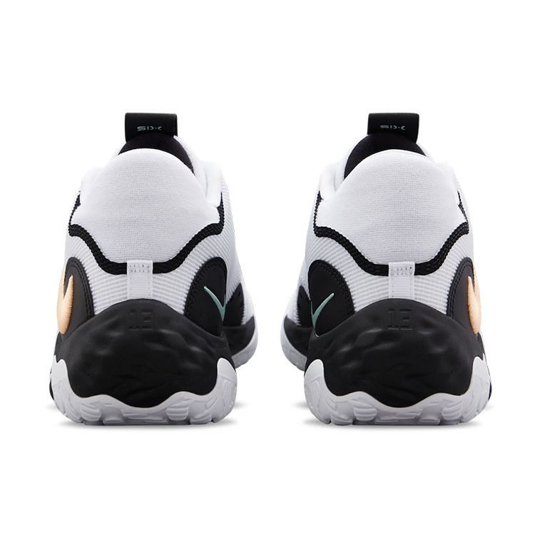 Nike PG 6 EP Weiß Schwarz Unisex Sneaker Orange-Kreide DH8447-101