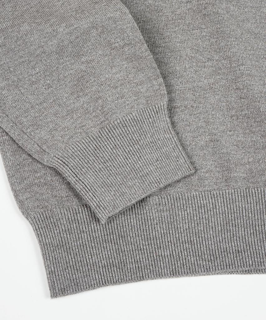 BIRBANTE Soft Washable Collared Knit - Melange Beige