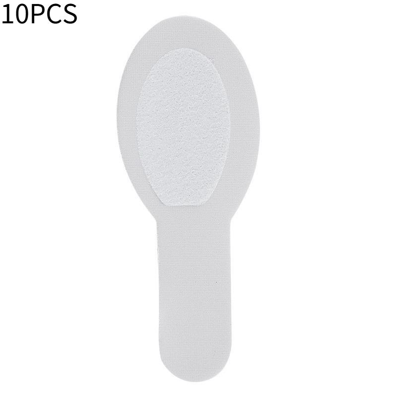 10PCS Finger Cover Finger Guard Strap Convenient Belt Ten Finger Adjustment Velcro Reusable Universal Protection Finger Hand Black