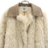 unused CISLYS Fur coat F Beige Women Used