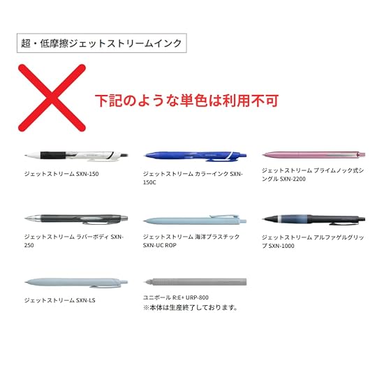 uni-ball Jetstream Ballpoint Pen Refill, Black, 0.5mm, SXR-80-05, for Multi-color/Multi-function Pen