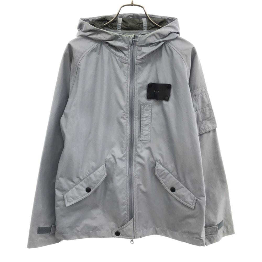 Fat Nylon Jacket TITCH Gray Hood Men's Used