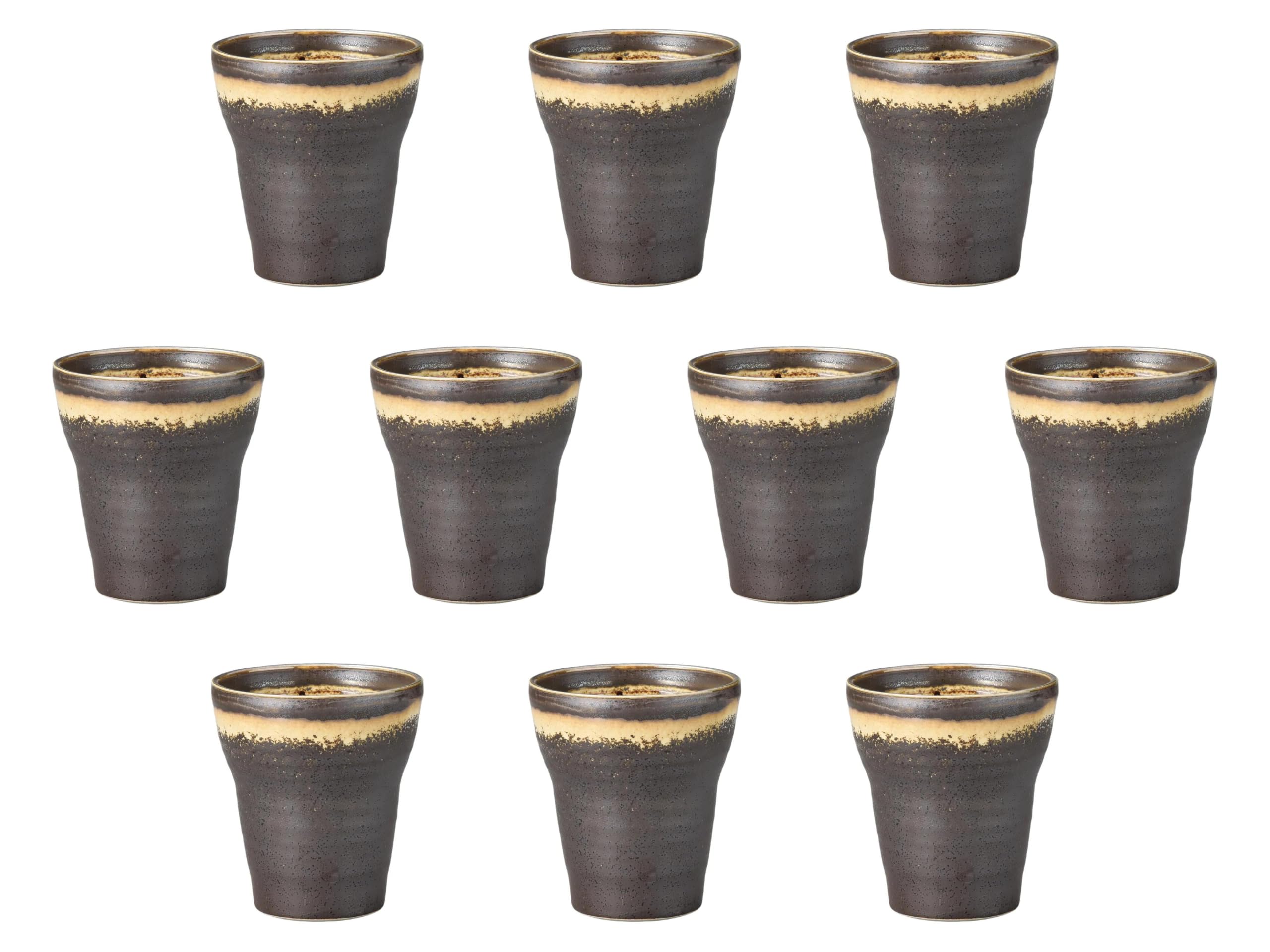 

Set of 10 Akane Shochu Cups x cm Shochu Cups Setomonohonpo [9.5 10.7 (360cc)]