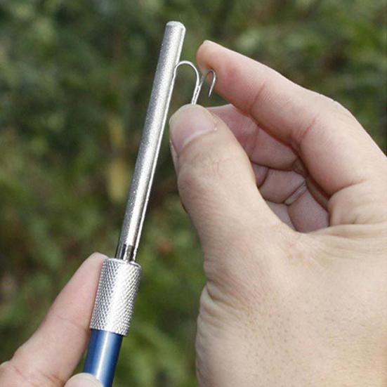 Multifunctional Knife Sharpener Pen Shape Pocket Size Diamond Chisel Sharpener