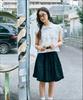 MIXXO Cotton Elastic Waist Frill Skirt_Miwwhg52Ts